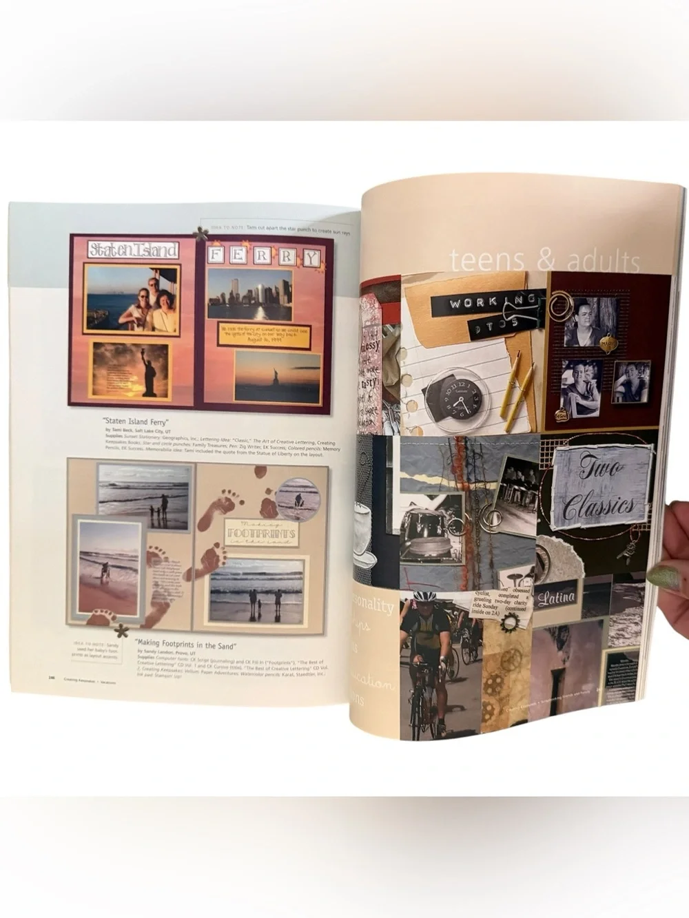 2004 Creating Keepsakes Scrapbooking Friends & Family Idea & Tips Book